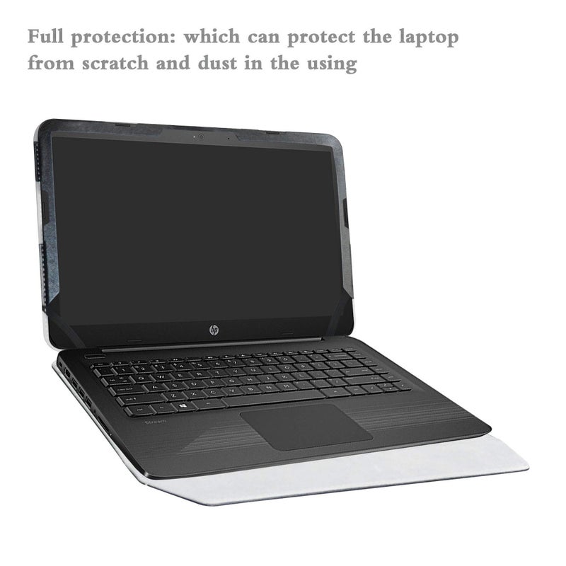 Alapmk Protective Case Cover for HP Stream 14 14-dsXXXX 14-axXXX 14-cbXXX/Stream 14 Pro & Chromebook 14 G5/14-caXXX 14-bdXXXX 14" Laptop(Not fit Chromebook 14 G2 G3 G4/14-akXXX),Black - Image 5